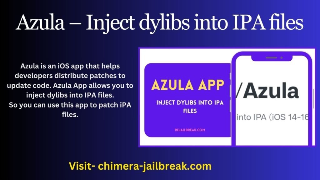 Azula iOS App: Injecting dylibs into IPA also for TrollStore, Sideloadly